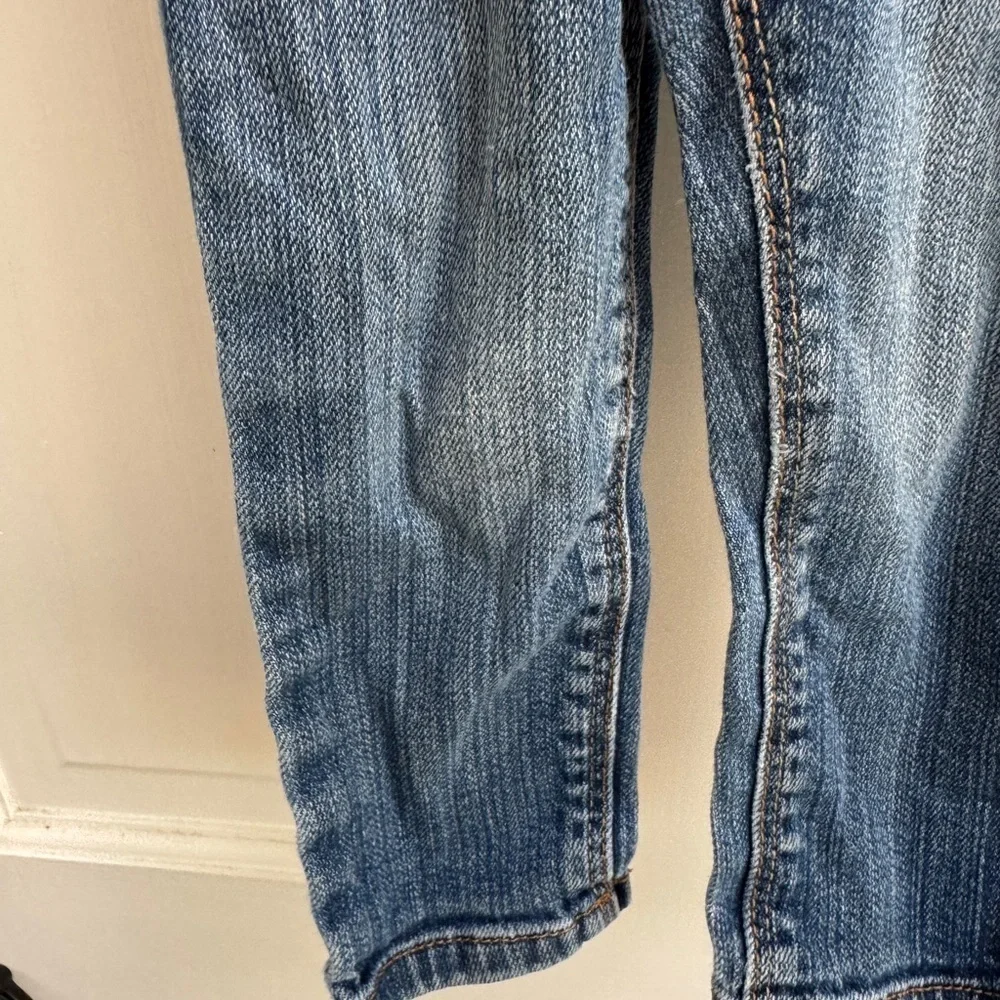 Old Navy 2T Girls Blue Denim Heart Jeans